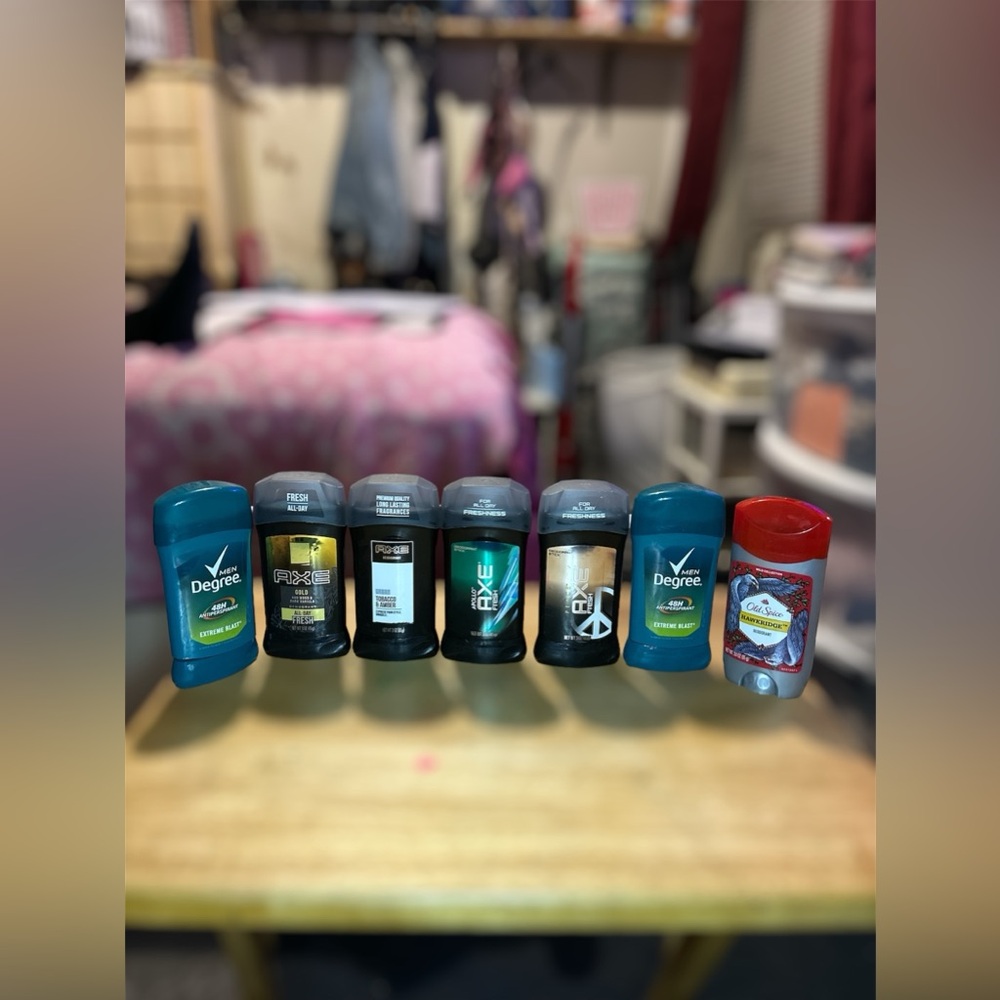 Deotorant Bundle for Men from Men Degree, Axe & Old Spice